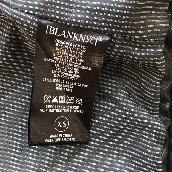 Blank NYC moto jacket - Picture 5 of 6